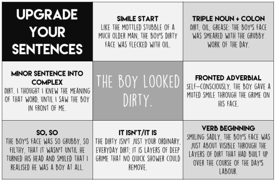 upgrade-your-sentences-the-boy-looked-dirty